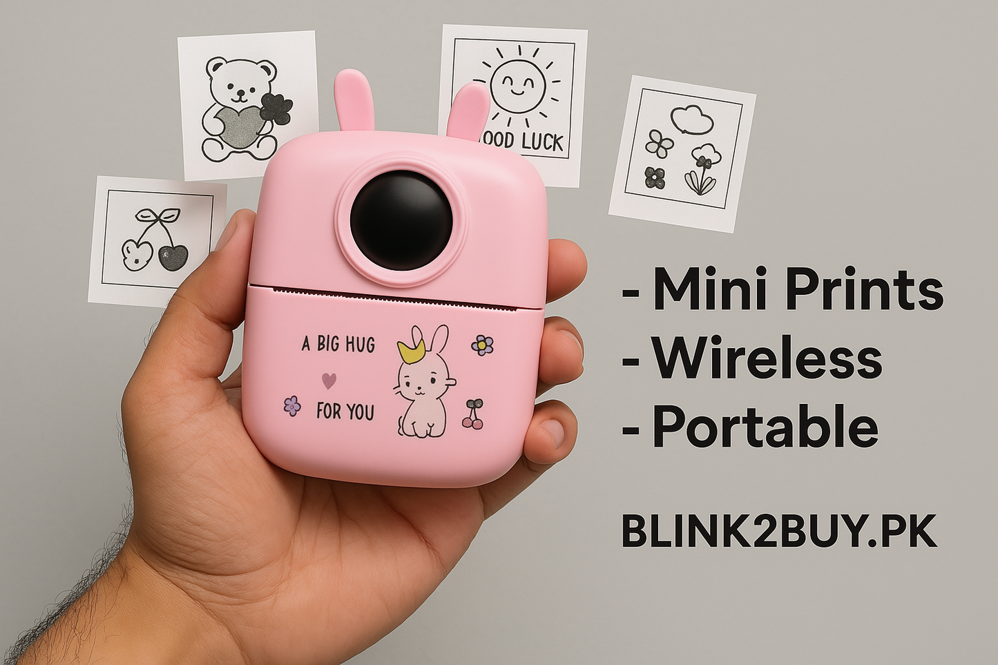 MINI PRINTER (No Ink Required)