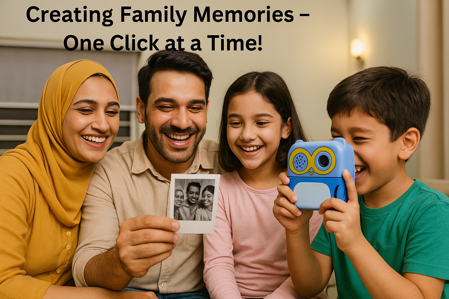 KIDS INSTANT PRINT DIGITAL CAMERA (1PC)