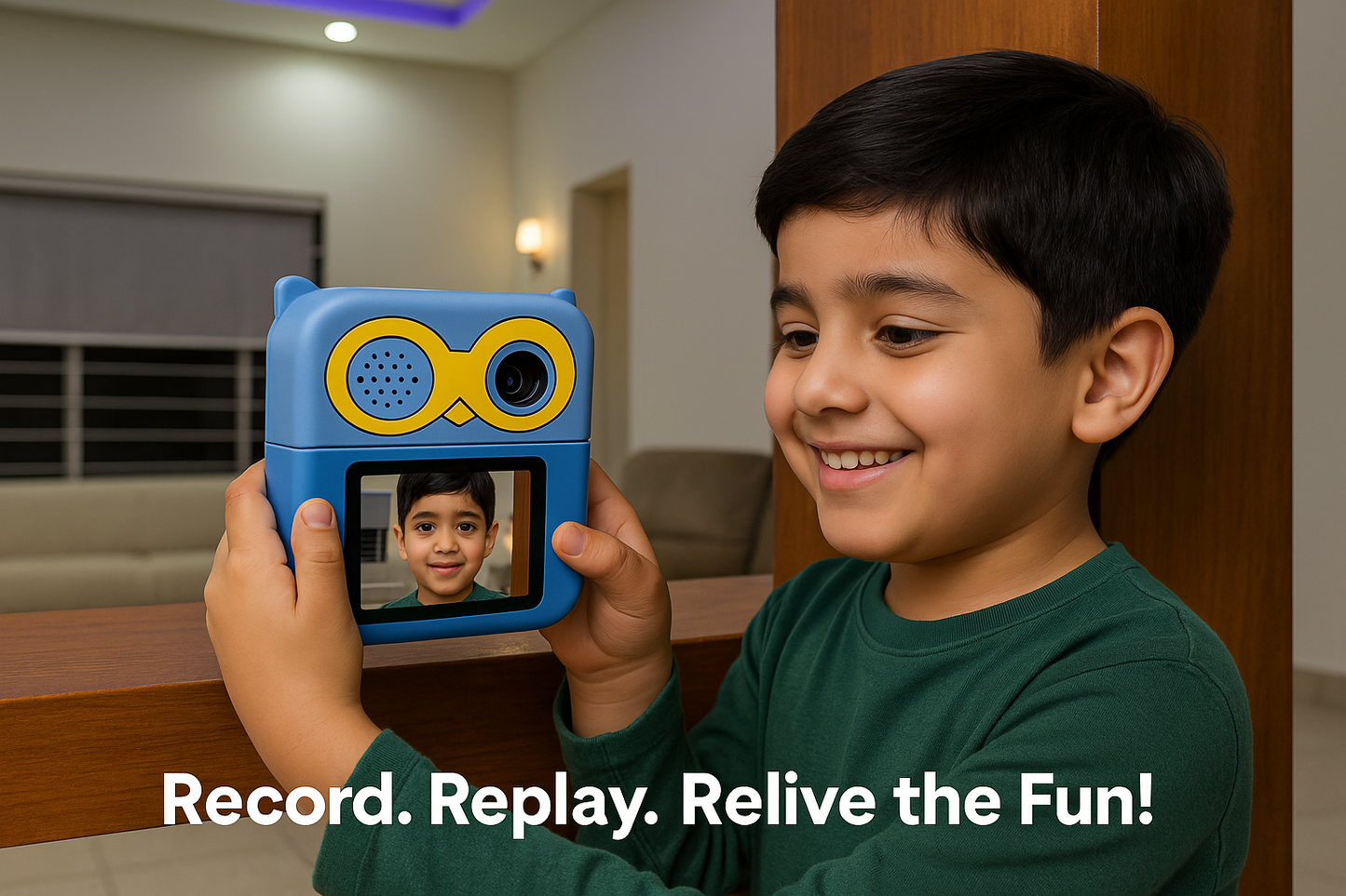 KIDS INSTANT PRINT DIGITAL CAMERA (1PC)