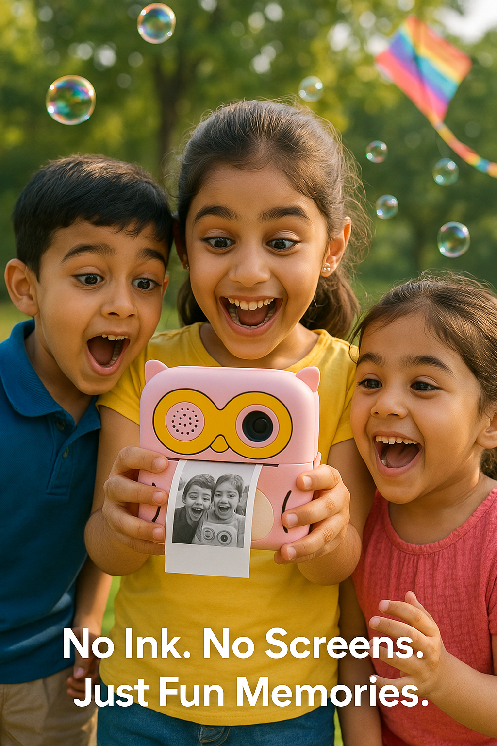 KIDS INSTANT PRINT DIGITAL CAMERA (1PC)