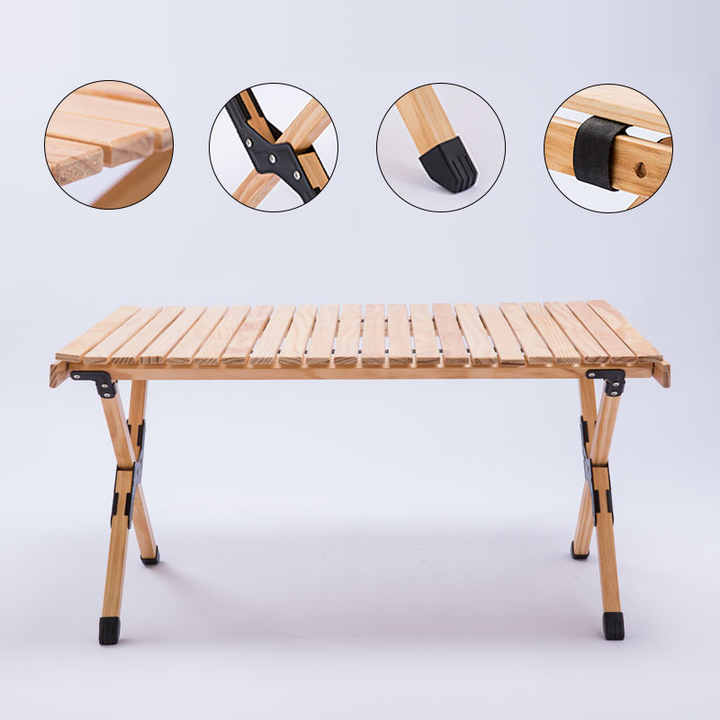 PORTABLE TABLE WITH FOLDABLE 4 CHAIRS - Blink2Buy