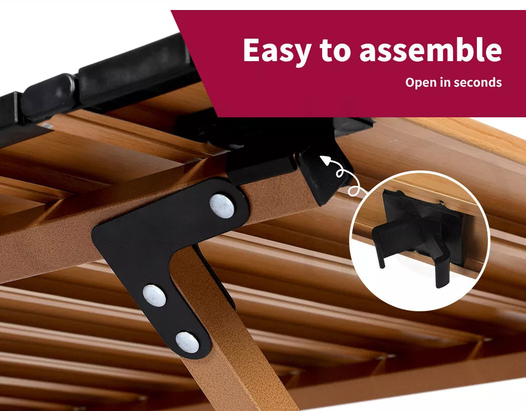 PORTABLE TABLE WITH FOLDABLE 4 CHAIRS - Blink2Buy